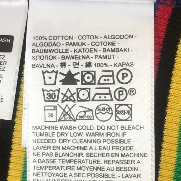 🌺Levi's Multi Color Stripe Tank Top. NWT - Picture 6 of 6